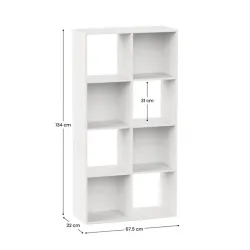 Estantería de 8 Compartimentos SpaceQub 