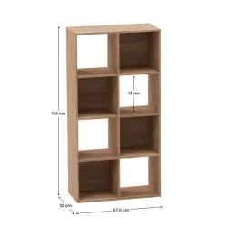 Estantería de 8 Compartimentos SpaceQub 