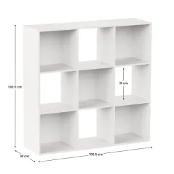Estantería de 9 Compartimentos SpaceQub 