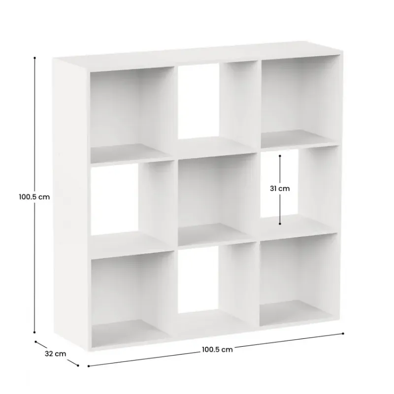 Estantería de 9 Compartimentos SpaceQub 