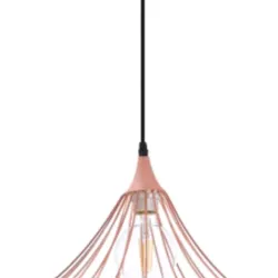 LAMPARA OPOLE ORO ROSA 