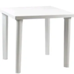 MESA CUADRADA BLANCO 