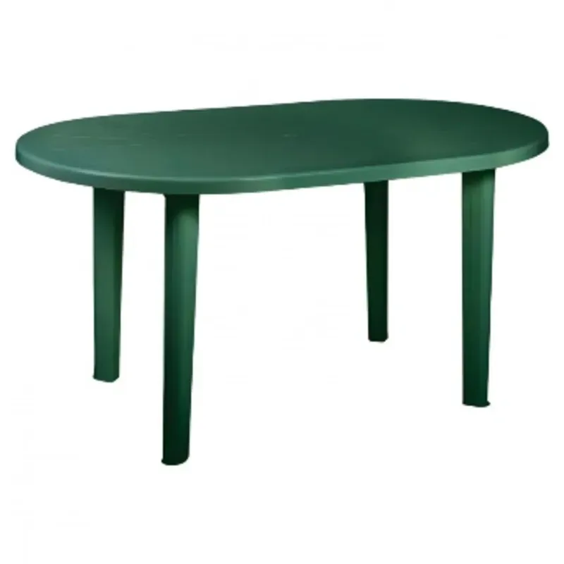 MESA OVAL VERDE 
