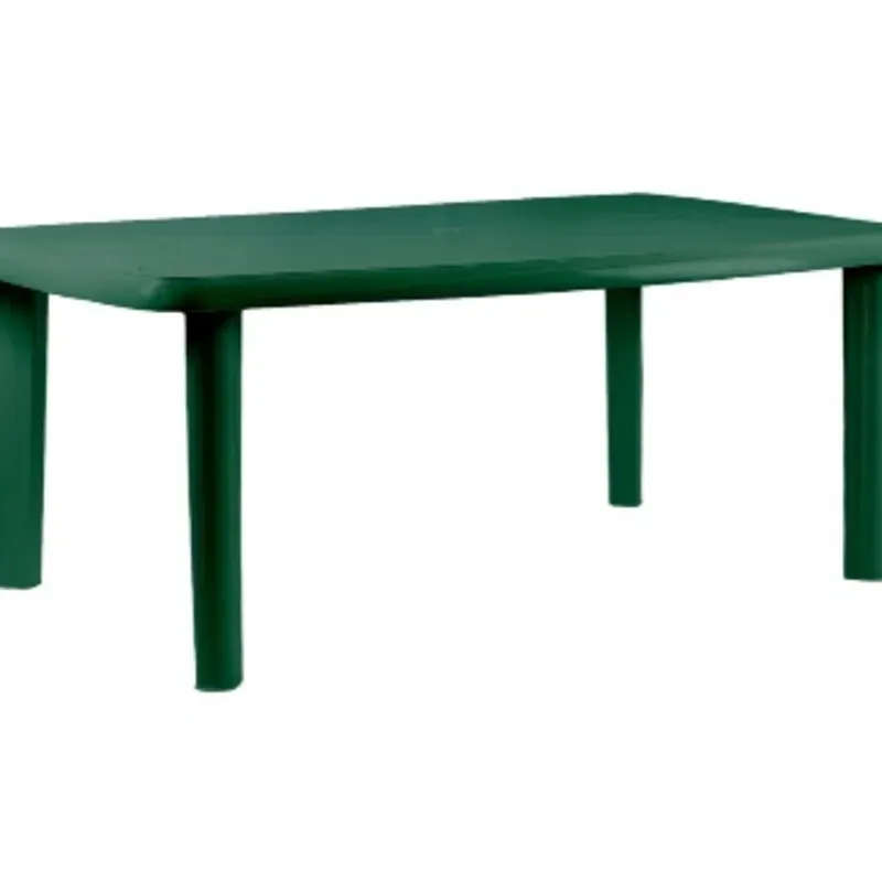 MESA RECTANGULAR VERDE