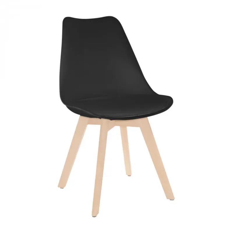 SILLA DE COMEDOR NEGRA