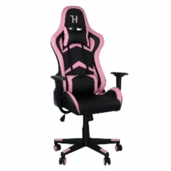 SILLA GAMING NEGRA/ROSA 
