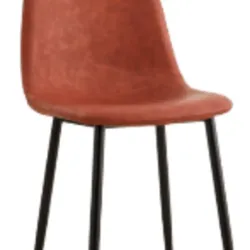 SILLAS PIEL PU MARRÓN 