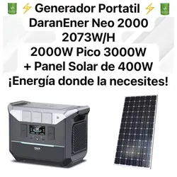 DARANENER NEO 2000 + Panel Solar 400 W