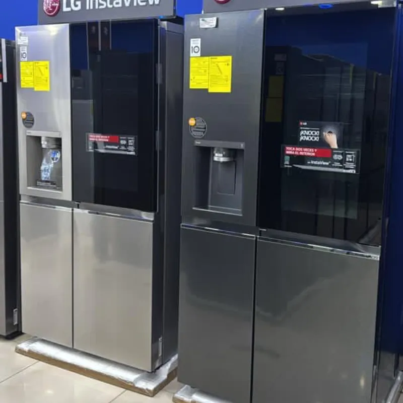 Refrigerador LG Instaview VS25XHWCB | 24 Pies Cúbicos | Side by Side