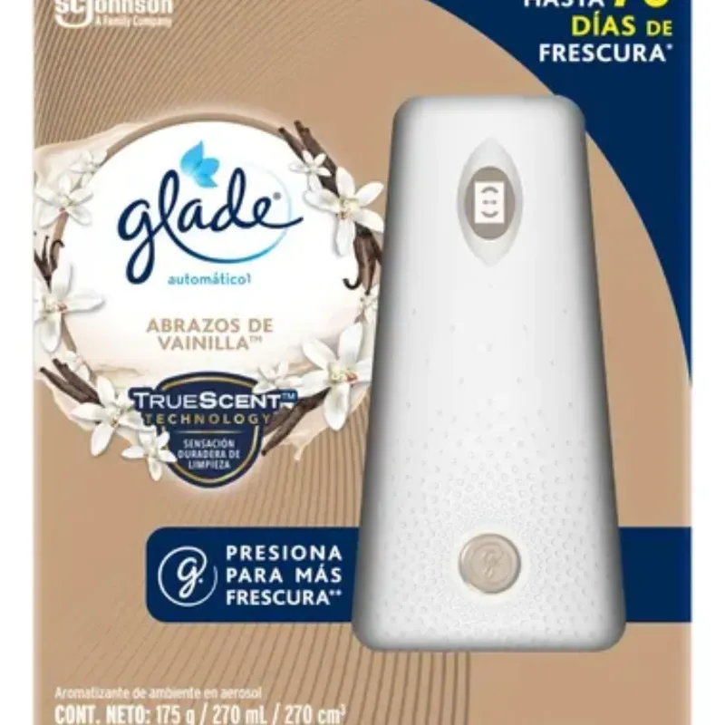 Búcaro automático Glade Abrazos d vainilla 