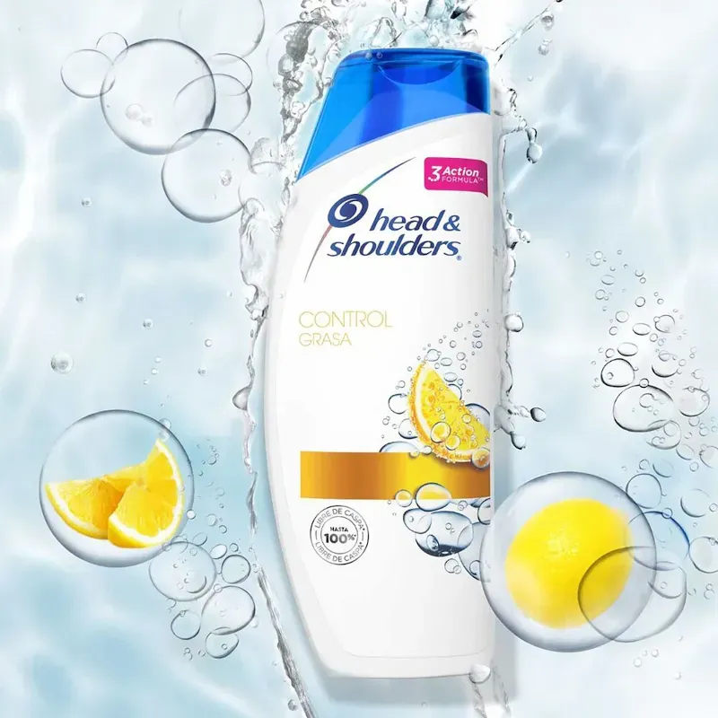 champú Head & Shoulders Control Grasa.  650ml