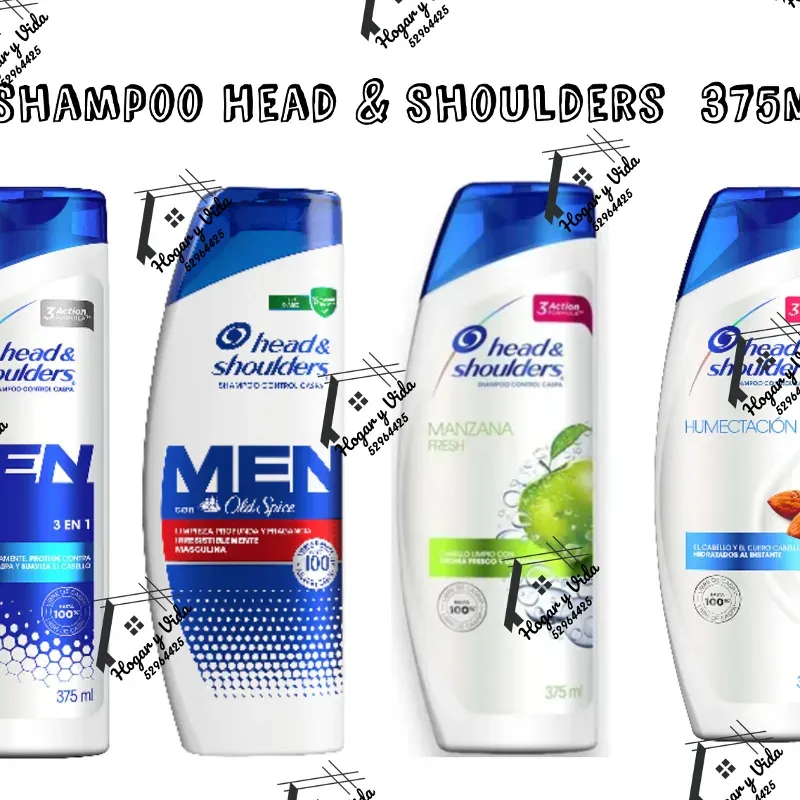 champú Head & Shoulders de 375 ml: