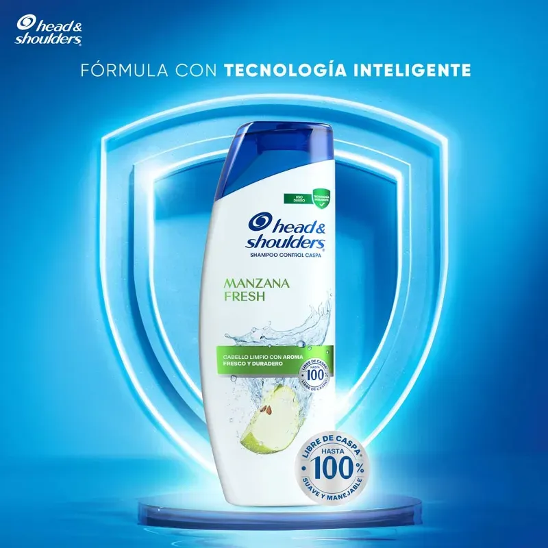 champú Head & Shoulders Manzana Fresh de 375 ml
