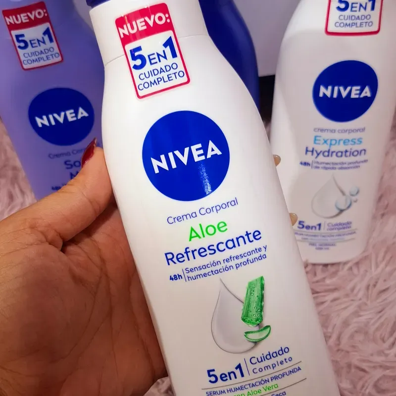 Crema corporal humectante NIVEA Aloe Refrescante aloe refrescante 400 ml