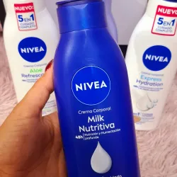 Crema Corporal Nivea Milk Nutritiva