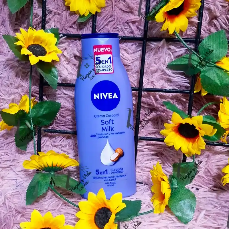 Crema Corporal Nivea Soft Milk 400ml