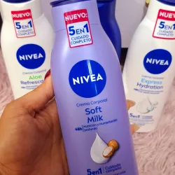 Crema Corporal Nivea Soft Milk 400ml