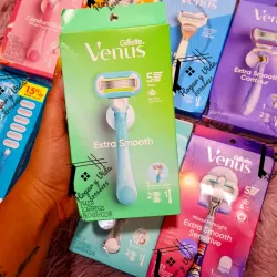 Cuchilla de afeitar para mujer Gillette Venus Extra Smooth. 