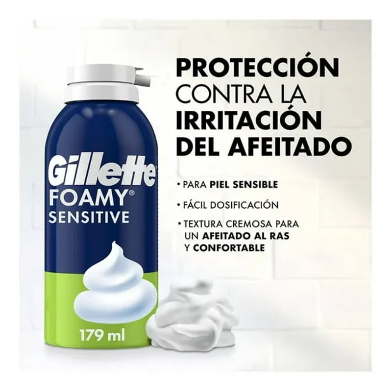 Espuma d afeitar Gillete 