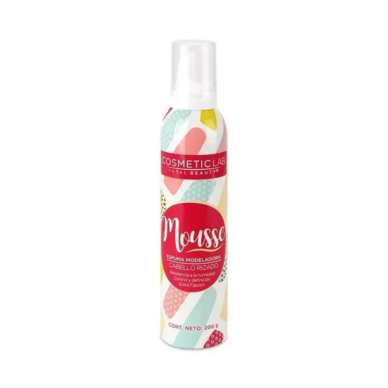 Espuma Modeladora Cosmetic Lab para Cabello Rizado.  200g