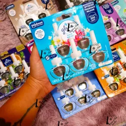 Estuche d 5 repuestos glade eléctrico PlugIns Aqua Waves.