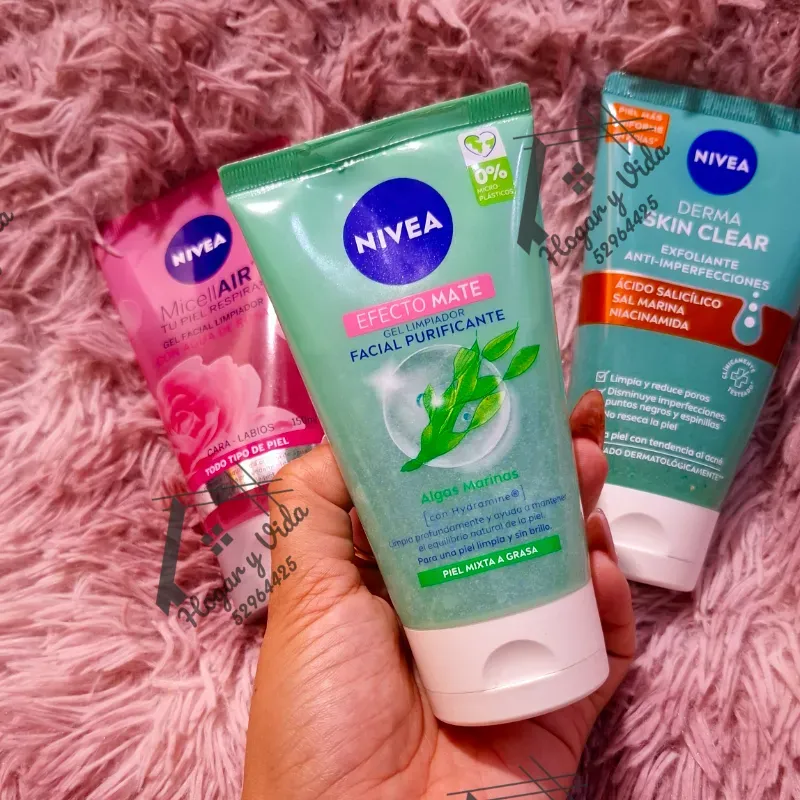 Gel Limpiador Facial Purificante Efecto Mate de NIVEA. 150ml 