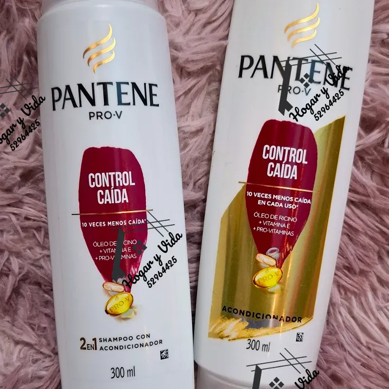 Juego d shampo y acondicionador Pantene Control Caida