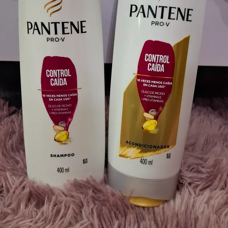 Juego d shampo y acondicionador Pantene Control Caida