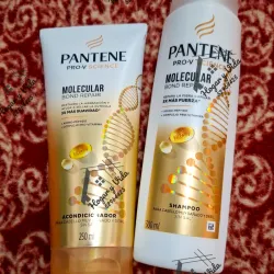 Juego d shampoo 300ml y acondicionador 250ml Pantene Molecular