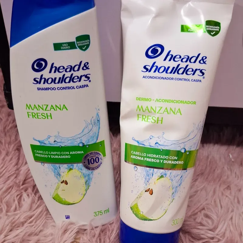 Juego d shampoo y acondicionador Head Shoulders Manzana