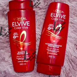 Juego d shampoo y acondicionador L'ORÉAL Color Vive 680ml