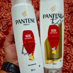 Juego d shampoo y acondicionador Pantene Riso 300ml