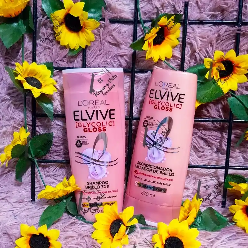 Juego Elvive Glycolic Gloss de L'Oréal Paris 370ml