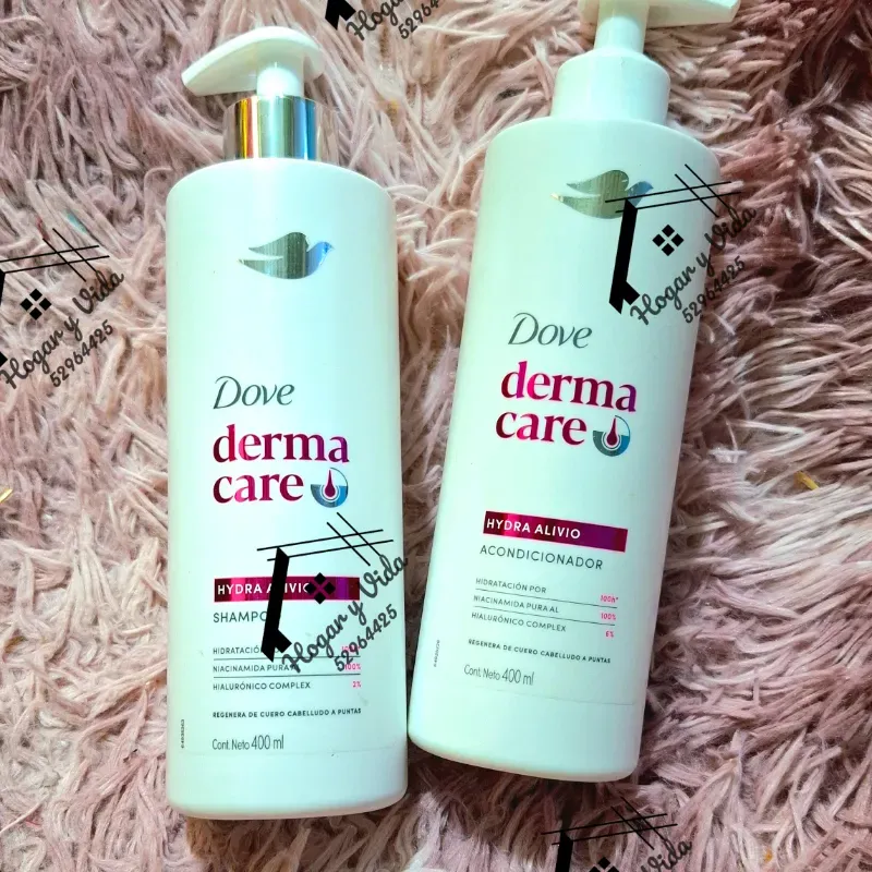 Shampoo y Acondicionador Dove Derma Care Hydra Alivio 