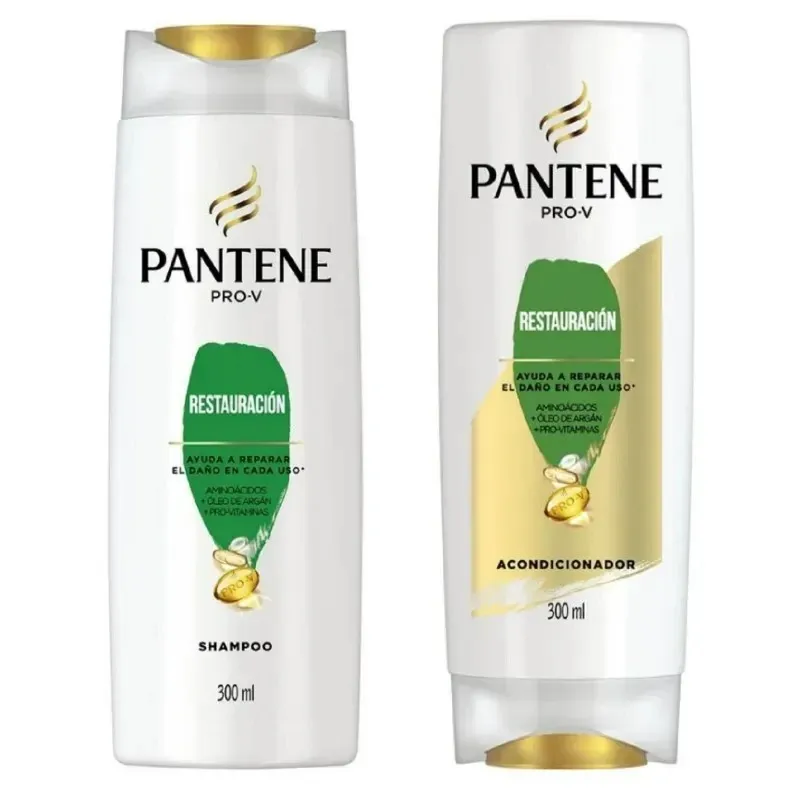Shampoo y Acondicionador Pantene Pro-V Restauración 300ml