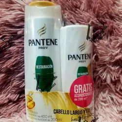 Shampoo y Acondicionador Pantene Pro-V Restauración de 400 ml+ 200ml :