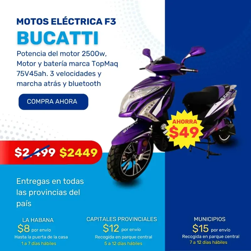 MOTOS ELÉCTRICAS F3