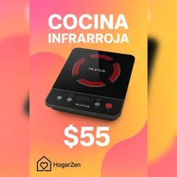 COCINA MILEXUS INFRARROJA 1H