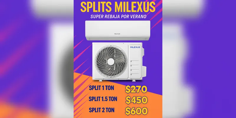 SPLIT MILEXUS 1 , 1.5 y 2 TONELADAS 