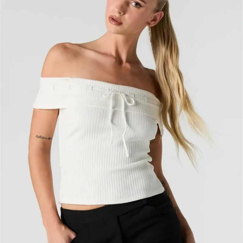 Top blanco basico