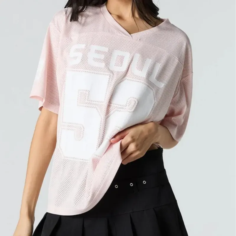 Camiseta rosa 