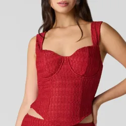 Corset rojo