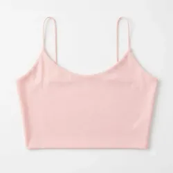 Crop top rosa claro