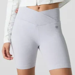 Licra corta gris claro