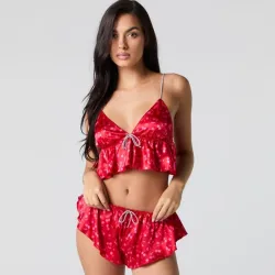 Pijama rojo
