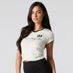 Pulover corto deportivo béisbol