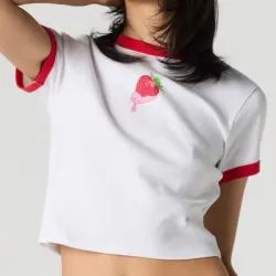 Pulover corto fresita