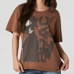 Pulover oversize marron Tupac