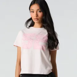 Pulover rosa oversize