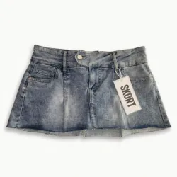 Saya short de mezclilla